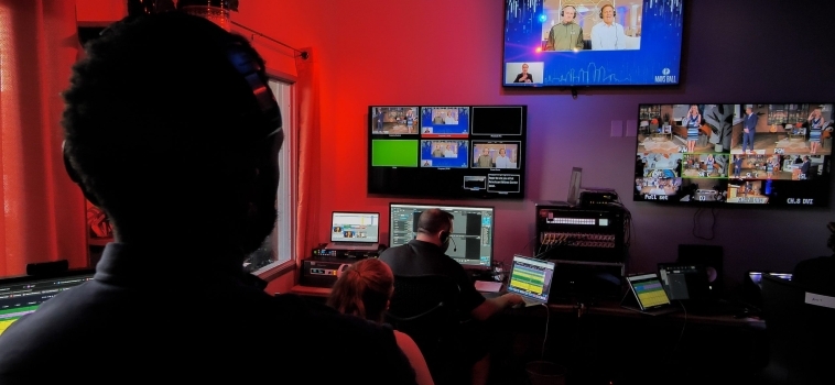 This Versatile Broadcast & Virtual Event Studio in Dallas is Your Central Command for Content